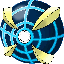 Official art of the Beast Ball from Pokémon Sun and Moon.